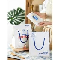 ราคา 1ใบ ถุงขนม กล่องกระดาษ ของขวัญ ขนม น่ารัก (9293560612)