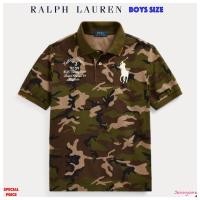 ราคา RALPH LAUREN BIG PONY CAMO COTTON MESH POLO (เด็กโตผู้ชายอเมริกาอายุ 8-20 ปี) (3837554253)
