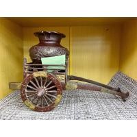 ราคา เกรียนเหล็กโบราณ พร้อมแจกันเหล็ก จากญี่ปุ่น งานโบราณหายาก (20119317729)