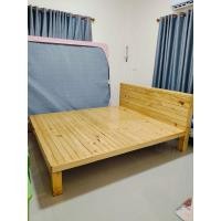 ราคา เตียงไม้สน รุ่นขาลอย สไตล์มินิมอล (27682013645)