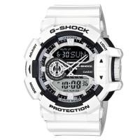 ราคา Casio G-Shock นาฬิกาข้อมือผู้ชาย สายเรซิ่น รุ่น GA-400-7A - สีขาว (283185991)