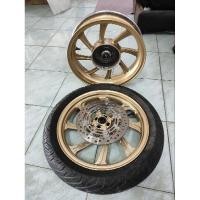 ราคา ล้อ Pcx 2018-2020 มือสอง ติดรถ ยางล้อหน้าตีแถม (28370073021)