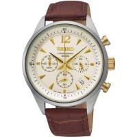 ราคา Karnvera Shop นาฬิกาข้อมือผู้ชาย Seiko Chronograph Quartz 100M SSB069P1 Men's Watch (7901983568)