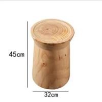 ราคา ✨สตูลไม้และเก้าอี้กลมสำหรับบ้านสำนักงานโรงแรมร้านขายเสื้อผ้าโต๊ะกาแฟ! (29430908446)