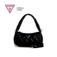 ราคา GUESS กระเป๋า รุ่น QG950518 EDA TOP ZIP SHOULDER BAG BLACK สีดำ (25385344458)