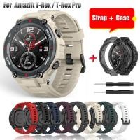 ราคา สายคล้องคอสําหรับ Huami Amazfit T Rex สายรัดซิลิโคนสําหรับ Amazfit T-Rex/T-Rex Pro สายรัดสีดํา Protecto (18084503546)