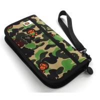 ราคา BAPE Japan Appendix Camouflage Zipper Multifunctional Wrist Document Bag Ticket Holder Change Mobile Phone Bag In stock 11176 (52001532100)