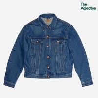 ราคา Nudie Jeans/ Danny Greasy Denim Jacket/ เสื้อแจ็คเก็ตยีนส์ทรงพอดีตัวโทนสีน้ำเงินกลางสไตล์วินเทจ เฟดสวย คลาสสิค กันหนาว (27250912441)