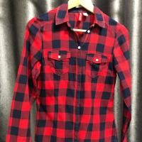 ราคา ส่งต่อ เสื้อเชิ้ตลายสก๊อต H&M (7643783691)