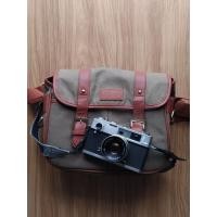 ราคา (มือสอง)กระเป๋า ทรงย้อนยุค สีน้ำตาล ป้าย NIKON (44164517366)