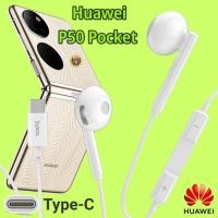ราคา หูฟัง สมอลทอล์ค Huawei P50 Pocket Type-C เบสหนัก เสียงดี มีไมค์ รูปทรงเรเดียล ปรับโวลลุ่ม In-Ear อินเอียร์ หัวเหว่ย (20714059039)