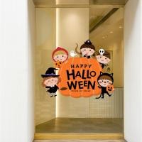 ราคา สติ๊กเกอร์ติดหน้าต่างและประตูกระจก สำหรับตกแต่งเทศกาลฮาโลวีน (42768910106)