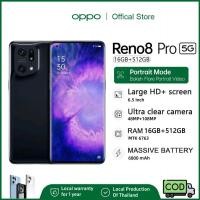 ราคา 【COD】5Gสมาร์ทโฟน OPPO Reno8 Pro 6.5นิ้ว 16GB+512GB 6800mAh 32MP+48MP สองซิมการ์ดโทรศัพท์มือถือราคาถูก รับประกันร้าน 1 ปี (27782220424)