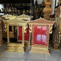 ราคา กรอบตราตั้ง A3 ไม้สัก แกะสลักลายดอกพิกุล แนวตั้ง 2สี กว้าง 57สูง75cm พร้อมกระจก กรอบใส่ประกาศนียบัตร (27709411996)