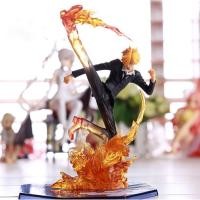 ราคา วันพีซโมเดลวันพีชฟิกเกอนิเมชั่น One Piece Sanji Diable Jambe รบ Ver. บรรจุอยู่ในกล่องพีวีซี Action Figure 16cmวันพีซ โมเดลวันพีช ฟิกเ (4624224853)