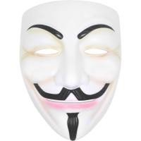 ราคา Hacker Mask V สําหรับ Vendetta หน้ากากฮาโลวีนคอสเพลย์เครื่องแต่งกาย Party Props (47851926148)