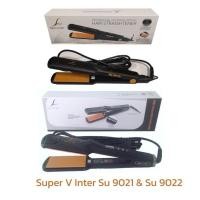 ราคา เครื่องหนีบผมหน้าทองแผ่นเซรามิก Super V inter SU 9021, SU 9022 (25263013392)