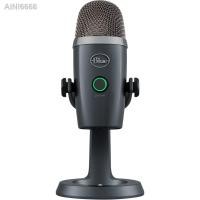 ราคา ❂Blue Yeti Nano Multi-Pattern USB Condenser Microphone Shadow Gray (ประกันศูนย์)ของขวัญ (11655728390)