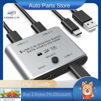 ราคา USB-C KVM Switcher 8K USB-C Switch Bi-Directional 8K 60Hz/4K 144Hz รองรับวิดีโอ 100W PD 10Gbps การถ่ายโอนข้อมูล (43724329939)