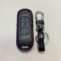 ราคา ซองหนังหุ้มกุญแจ Mazda2/Mazda3/CX-5 รุ่น 3ปุ่ม สมาร์ทคีย์ Mazda (10006656973)