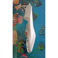 ราคา แฟริ่งปิดแผงท้ายมอเตอร์ไซค์Kawasaki Ninja 250 Z250 2013-2016 / Z300 2014-2016 สีขาวของใหม่100%มีรอยขีดข่วนเล็กน้อย (20426449184)