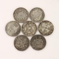 ราคา ของสะสม เงินโบราณรอบเงินดอลลาร์ แม่บ้านมังกรมหาสมุทรเหรียญเงินเหรียญโบราณหยวน ชิไค หยวน ต้าโถว หนึ่งหยวนสิบปีของสาธารณรัฐจีน25/3.111.25 *** (41826756399)