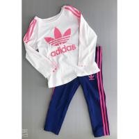 ราคา [ส่งต่อ] ชุดกีฬาเด็ก ชุดเซ็ต อาดิดาส Adidas ของแท้ 100% ไซส์ 90 (2369911894)