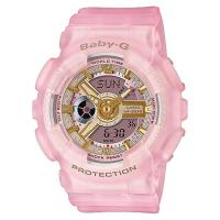 ราคา Baby-G นาฬิกาข้อมือผู้หญิง สายเรซิ่น สีชมพู รุ่น BA-110SC,BA-110SC-4A (27622944334)