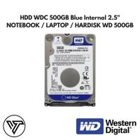 ราคา HDD WDC 500GB Blue Internal 2.5" NOTEBOOK / LAPTOP / HARDISK WD 500GB (40670740118)
