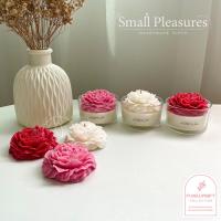 ราคา ✨️แก้วเทียนหอมดอกPeony (โบตั๋น) ของขวัญ ของชำร่วย เรียบหรู มินิมอลสุดๆ✨ (50650689435)