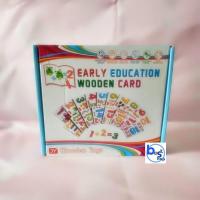 ราคา Early Education Wooden Card การ์ดไม้ตัวเลข (970608679)
