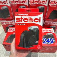 ราคา STEBEL แตร แตรลม แตรลมไฟฟ้า 2 ปาก แตรหอยโข่ง แตรหอยโข่งไฟฟ้า 2 ปาก TROMBE STEBEL HORNS 2 ปาก 24V (26255358659)