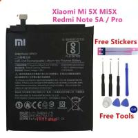 ราคา แบต Xiaomi Redmi Note 5A , 5A Prime , 5A Pro / mi 5X (BN31) รับประกันสินค้า 3 เดือน พร้อมชุดถอด+กาว (10438712270)