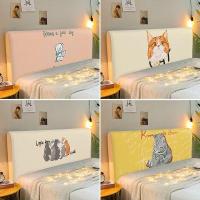 ราคา ***ส่งจากไทย***ผ้าคลุมหัวเตียง ผ้าโพลีเอสเตอร์ มี 3 ขนาด3.5ฟุต 5ฟุต 6ฟุต (14377900005)