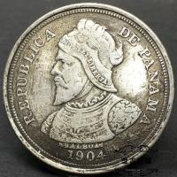 ราคา ย้อนยุค ของเก่า เหรียญโบราณ เหรียญต่างประเทศ เหรียญต่างประเทศ ต่างประเทศ เงิน ดอลลาร์ ปานามา เงิน ดอลลาร์ 1904 โลก เงิน ดอลลาร์ ของสะสม 1020 (41125167206)