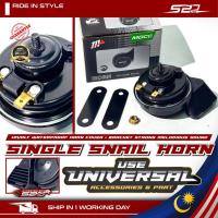 ราคา แตรหอยทากเดี่ยว MOCC UNIVERSAL USE รถจักรยานยนต์ 12 โวลต์ฝาครอบแตรกันน้ําพร้อมขายึดเสียงที่แข็งแกร่งและเมโลดี้ PNP (42323709928)