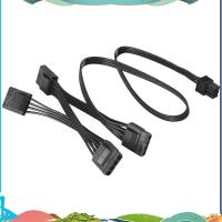 ราคา 6Pin ถึง 4 Molex Modular Power Supply สาย 6Pin ถึง 4 IDE สําหรับ CORSAIR RM1000X RM850X RM750X RM650X RM550X Modular (53402465198)