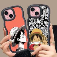 ราคา MERAH A-4 One Piece Luffy Casing สําหรับ iPhone 6 15 6S Plus Pro Max เคสสีดําสีแดงสีชมพู (50601306809)