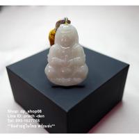 ราคา จี้หยกมงคลแกะสลักรูปพระโพธิสัตย์อวโรกิเตศวร(เจ้าแม่กวนอิม)นั่งบนดอกบัว (24383430063)