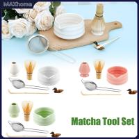 ราคา 6 ชิ้น Matcha Whisk ชุดรวมชามมัทฉะพร้อมปากชา Scoop ชา Sifter Matcha Whisk Holder และ Scoop Holder SHOPTKC4436 (40615001525)