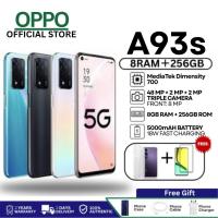 ราคา OPPO A93s 5G – จอ 6.5″ 90Hz · RAM 8GB/256GB · กล้องหลัง 48MP · แบต 5,000mAh · ชาร์จไว (40919904276)
