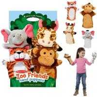 ราคา สวมมือเล่านิทาน Melissa & Doug ใช้สำหรับเล่านิทานลูกให้สมจริง เสริมจินตนาการ (41222055316)