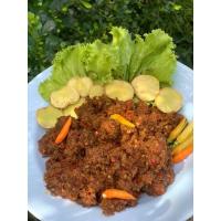 ราคา น้ำพริกมะขามกุ้งสด สูตรโบราณหาทานยาก (ฮาลาล) (11138315689)