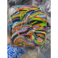 ราคา เชือกร่มถักกระเป๋า เชือกร่มถักหมวก เชือกร่มงานฝีมือ 100 กรัม (40559672908)