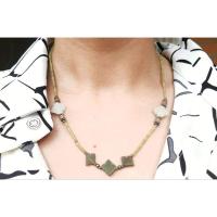 ราคา สร้อยคอ หินหยกแท้ หินโบราณ Natural Old Jade Beads Necklace (42121825129)
