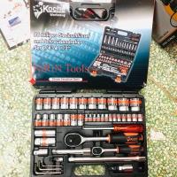 ราคา KOCHE ชุดบล็อก 96ชิ้น ชุด เครื่องมือ ชุดบล็อก เอนกประสงค์ KOCHE ชุดใหญ่ 1/2'' + 1/4'' [ โคเช่ ] 96 ชิ้น Pcs. (28178681852)