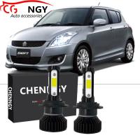 ราคา สําหรับ Suzuki Swift 2010-2015 (โคมไฟไฟหน้า) - ชุดแปลงหลอดไฟหน้า LED 6000K 12V-32V สีขาว Qty 2 (1 คู่) YE JING CG (41075122359)