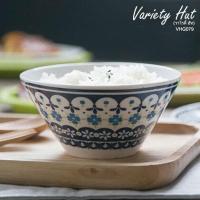 ราคา จานเซรามิค ชามโทนขาว-น้ำเงินสไตล์ญี่ปุ่น ชามข้าว สำหรับใช้เป็นถ้วยข้าว ชามข้าวต้มหรือถ้วยซุป (46619451)