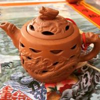 ราคา กาน้ำชาจีนโบราณ ของเก่าสะสม งานฝีมือปรา (6722388091)