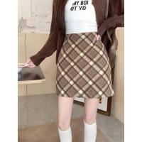 ราคา กระโปรงลายสก๊อตทรงเอ (27520397165)